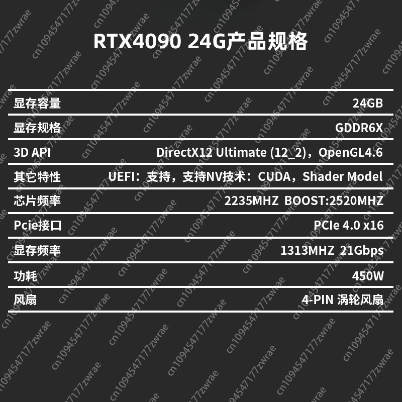 RTX4090 Turbo 4080 3090 3080TI - Rtx 4090 24Gb Graphics Card recension och pris