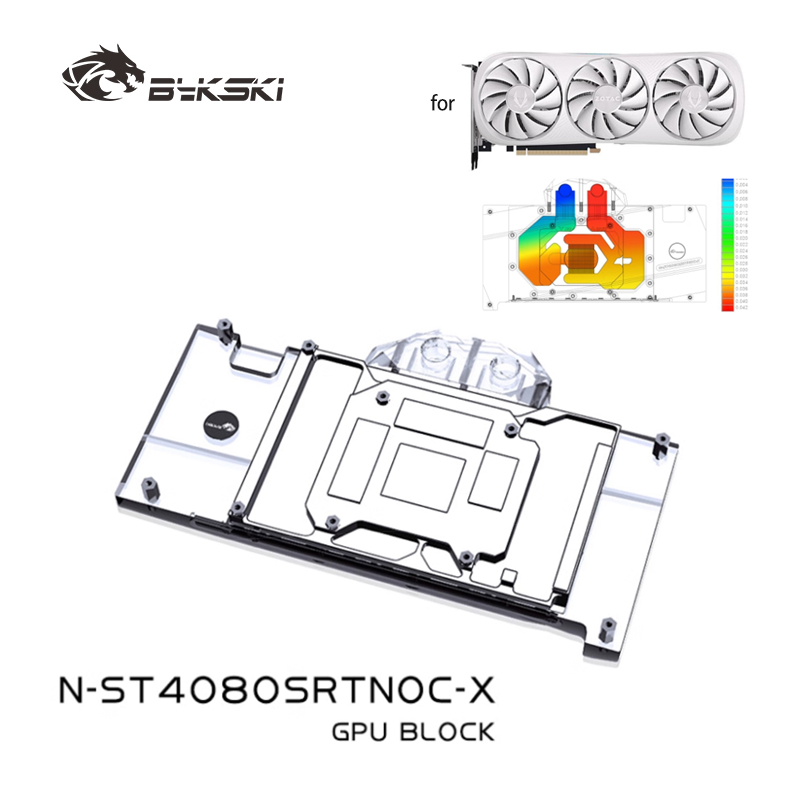 Bykski N-ST4080SRTNOC-X GPU Bl - Rtx 4080 Super 16Gb recension och pris