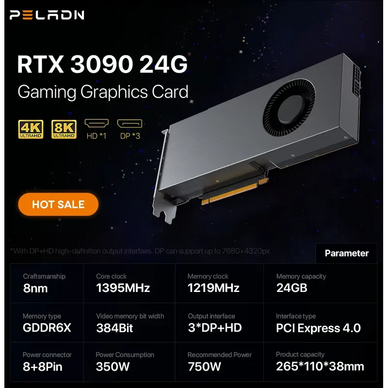 Hot Sale Low Price AI Server G - Rtx 3080 Ti 12Gb recension och pris