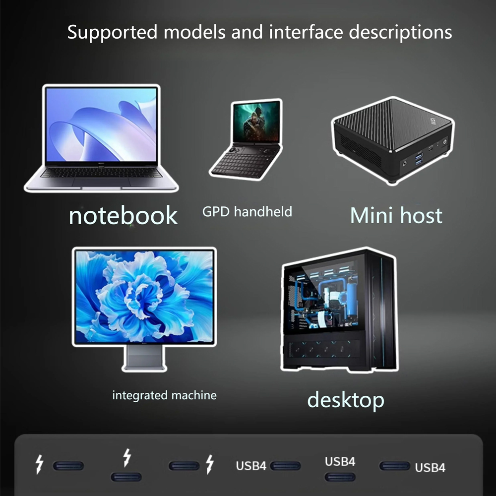 Oculink Thunderbolt USB4 Adapt - Oculink Egpu Dock Graphics Card recension och pris