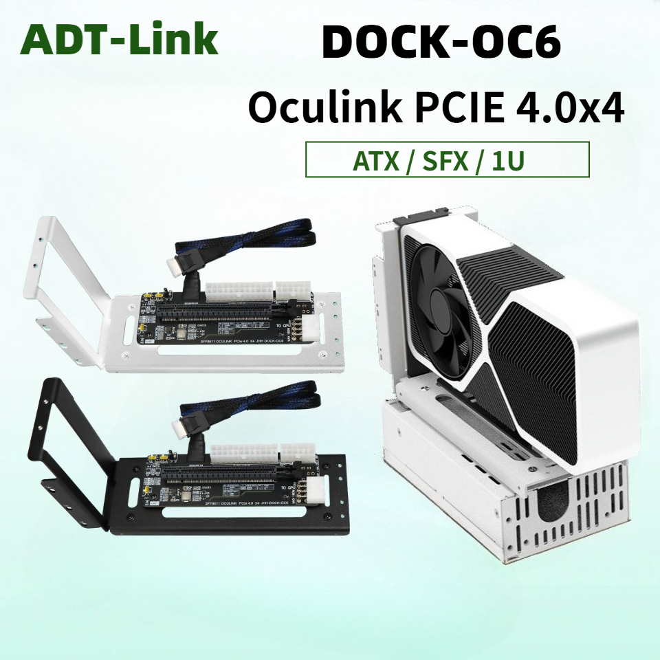 White Black EGPU Oculink GPU D - Oculink Egpu Dock Graphics Card recension och pris
