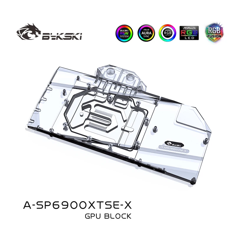 Bykski GPU Water Block for SAP - Rx 6900 Xt 16Gb recension och pris