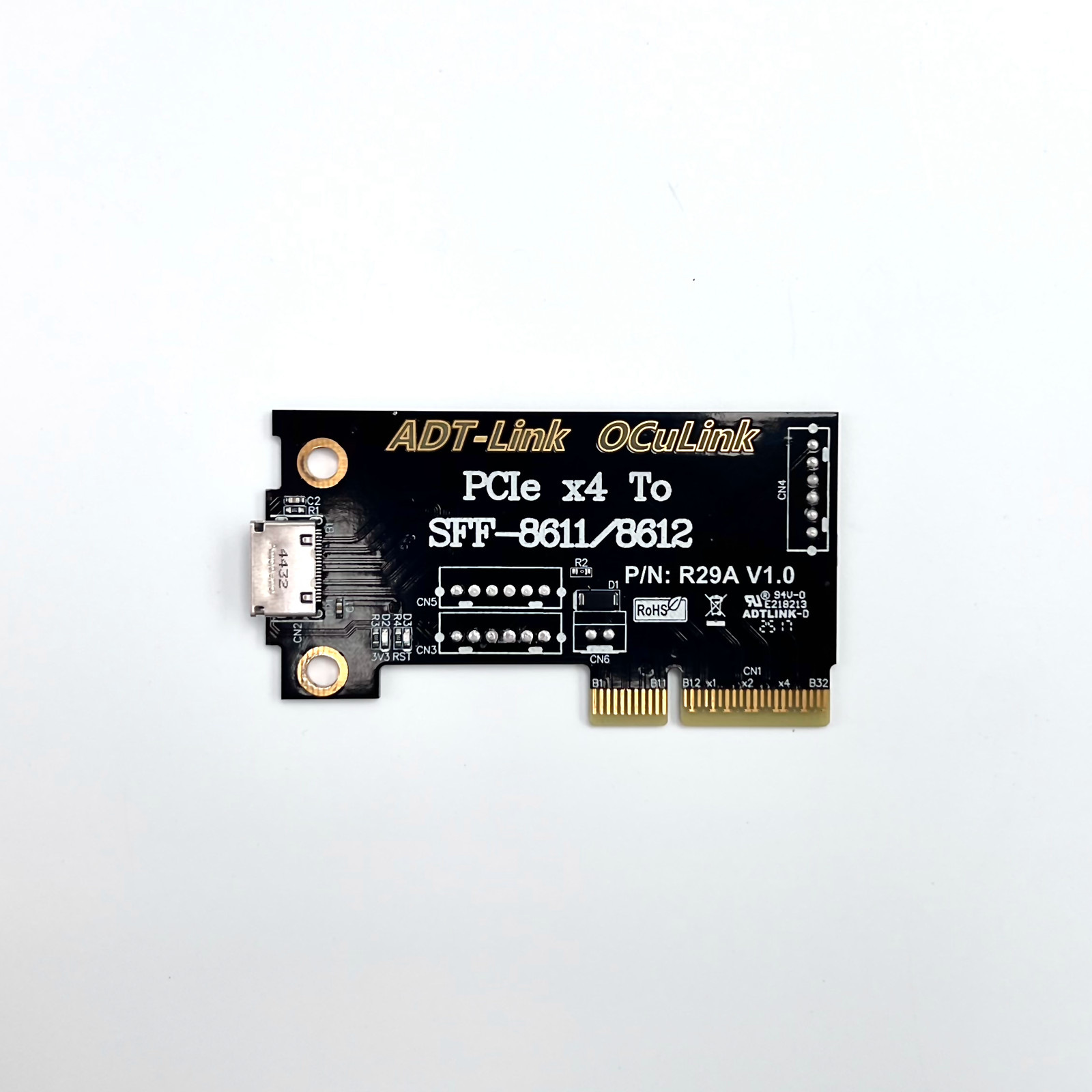 PCIe 5.0/4.0 x4 To SFF-8611/ 8 - Oculink Egpu Dock Graphics Card recension och pris